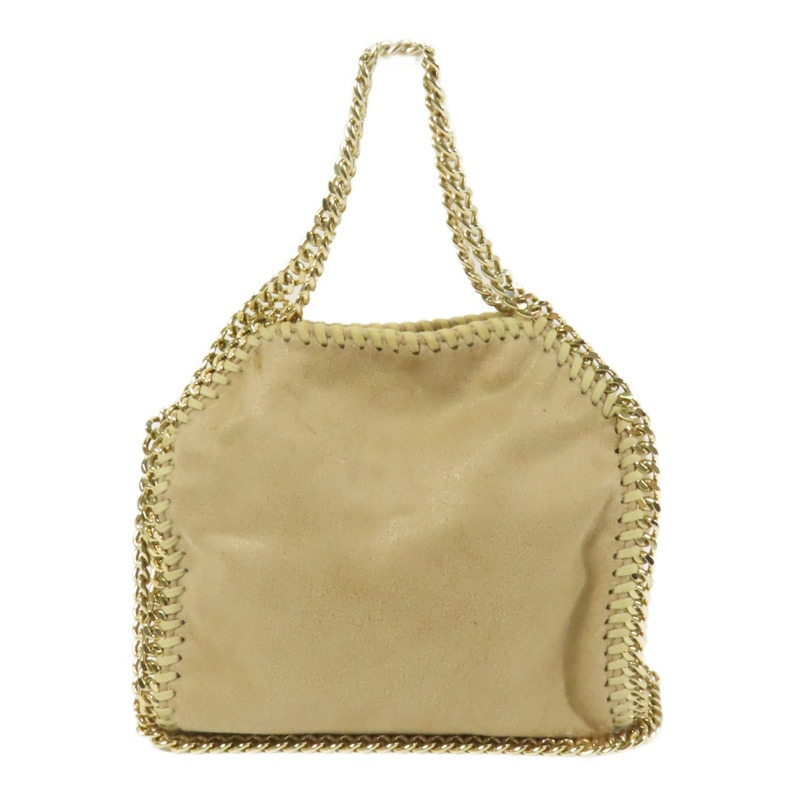 Stella McCartney 聚酯纖維Chain Bag金扣鏈帶手挽肩背兩用袋-1