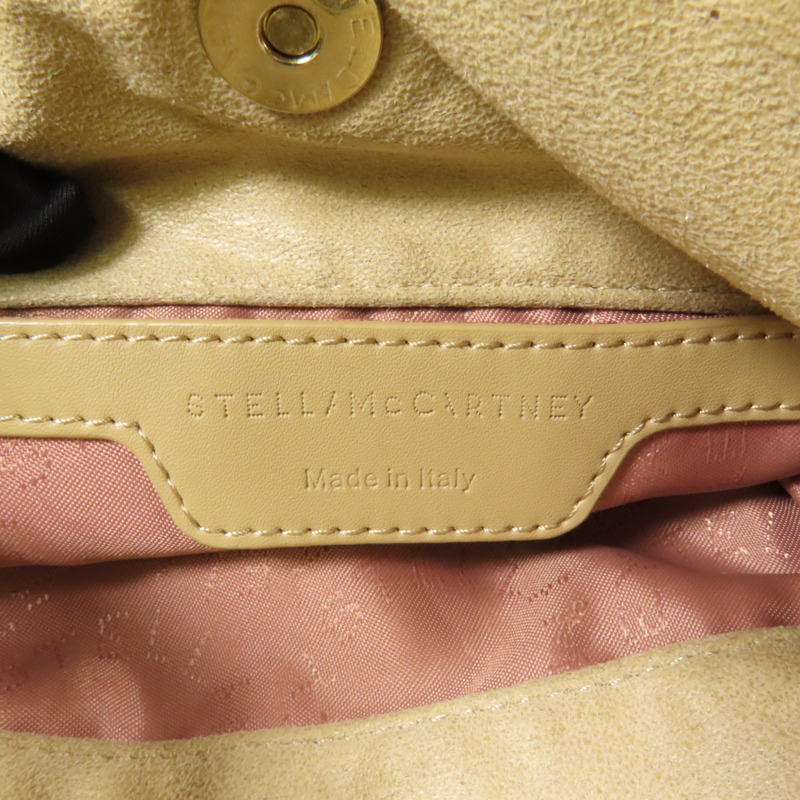 Stella McCartney 聚酯纖維Chain Bag金扣鏈帶手挽肩背兩用袋-7