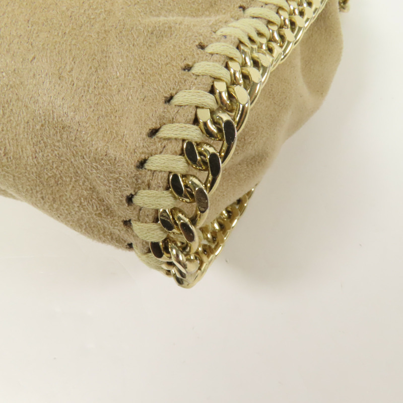 Stella McCartney 聚酯纖維Chain Bag金扣鏈帶手挽肩背兩用袋-12