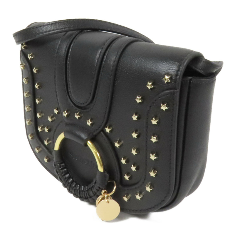 SEE BY CHLOE 牛皮皮革Shoulder Bag金扣肩背袋-2