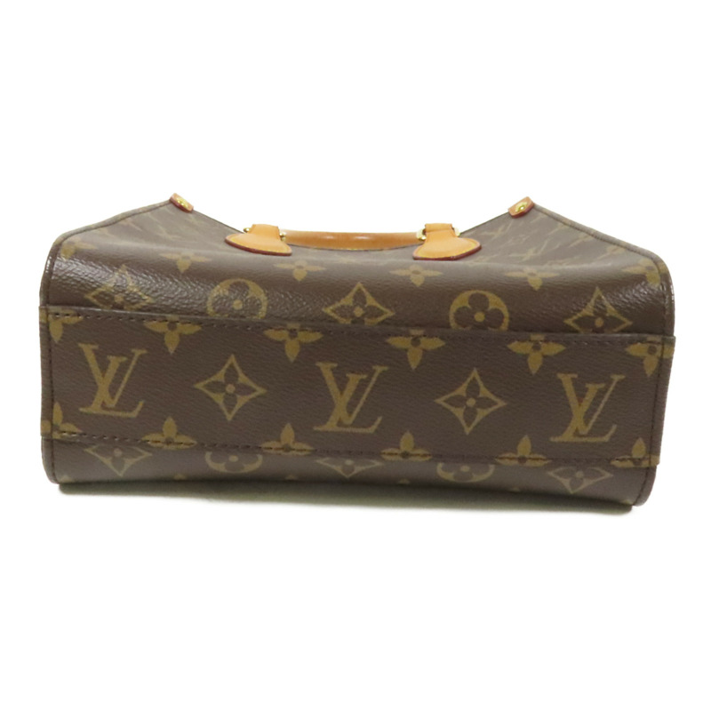 LOUIS VUITTON Monogram Sac Plat BB金扣手挽肩背兩用袋-3