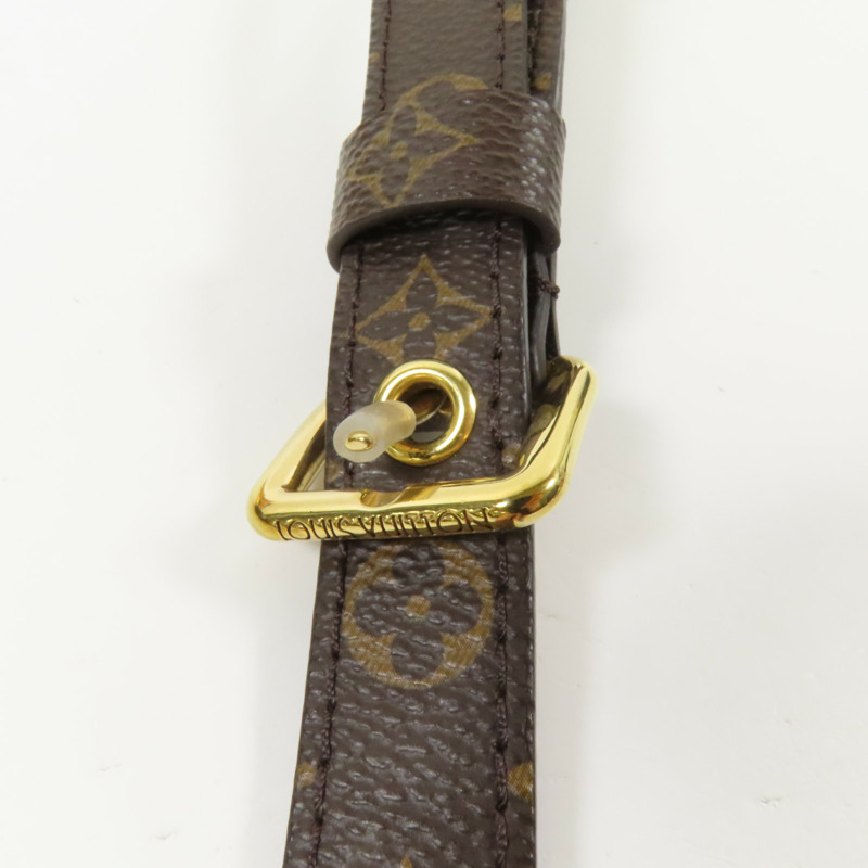 LOUIS VUITTON Monogram Sac Plat BB金扣手挽肩背兩用袋-6