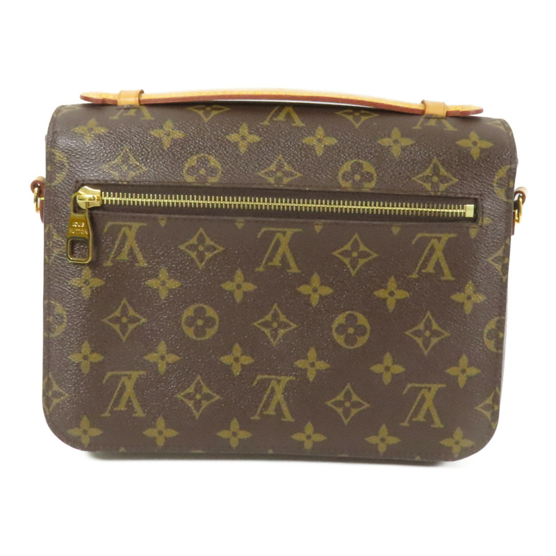 LOUIS VUITTON Monogram Pochette Metis MM金扣手挽肩背兩用袋-1