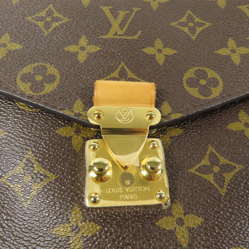 LOUIS VUITTON Monogram Pochette Metis MM金扣手挽肩背兩用袋-5