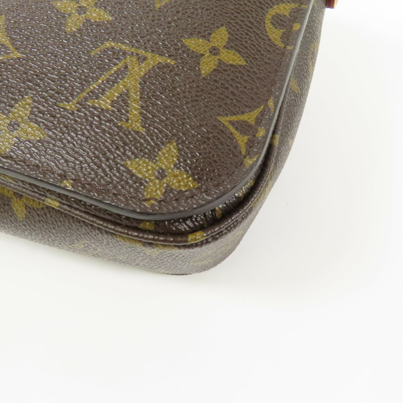 LOUIS VUITTON Monogram Pochette Metis MM金扣手挽肩背兩用袋-16