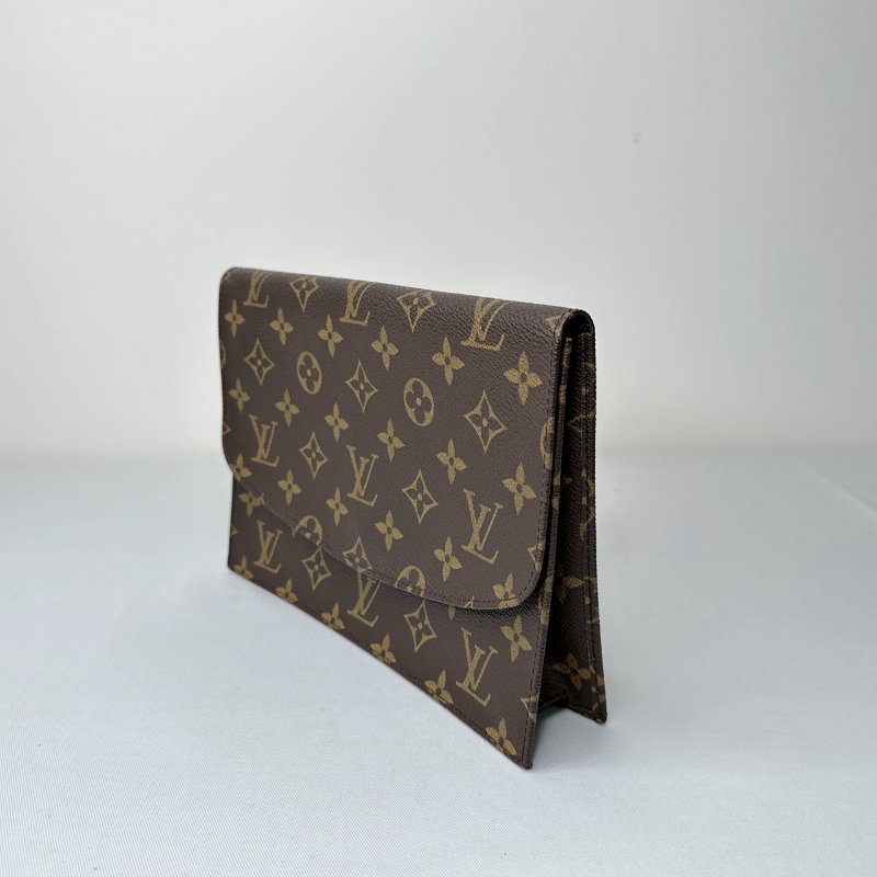 LV Pochette 23老花手拿包-2