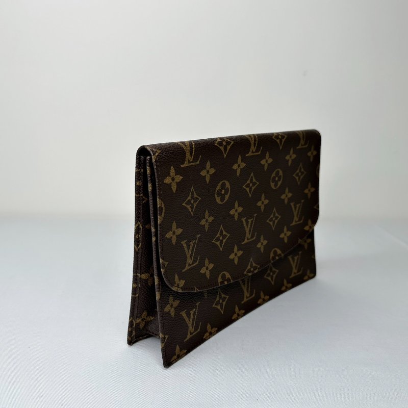 LV Pochette 23老花手拿包-3