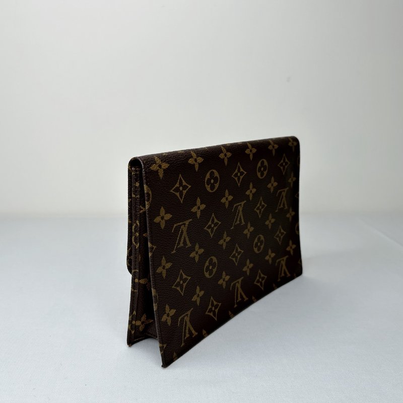 LV Pochette 23老花手拿包-5