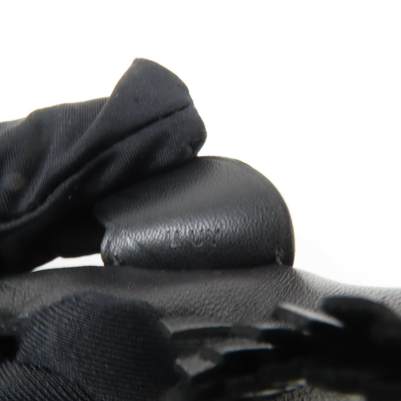 HERMES Swift/Milo皮革Rodeo Pegase PM掛飾Noir-7