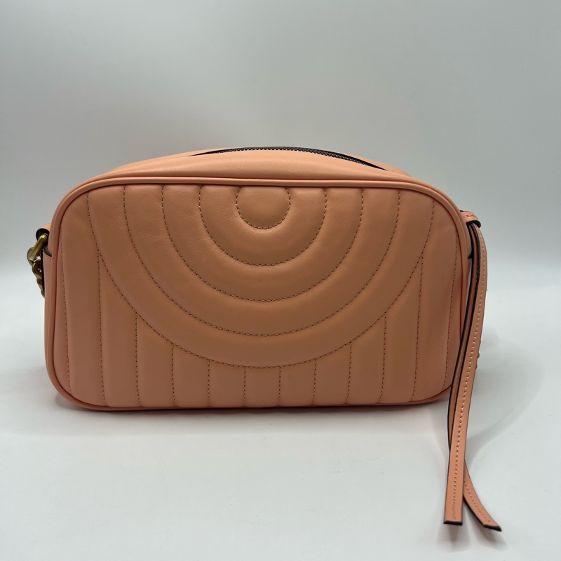 Gucci古驰 马蒙粉色中号相机包-6