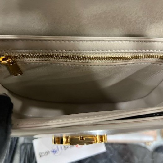 東區正精品㊣CELINE BESACE TRIOMPHE 全新未使用灰色全皮凱旋門金扣翻蓋馬鞍包斜背包小號 RZ5877 110413-5