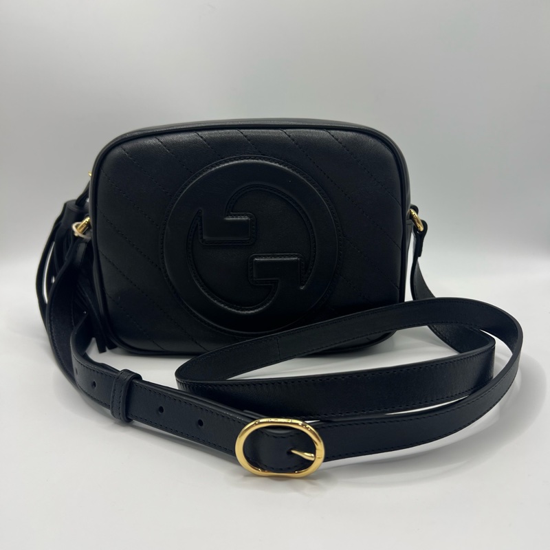 GUCCI古驰 互扣式双G徽标拉链开合流苏相机包-0