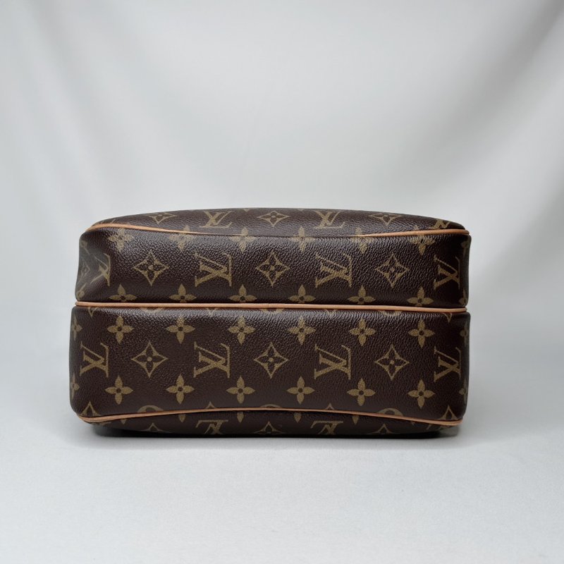 LV Reporter PM老花雙層斜背包-10