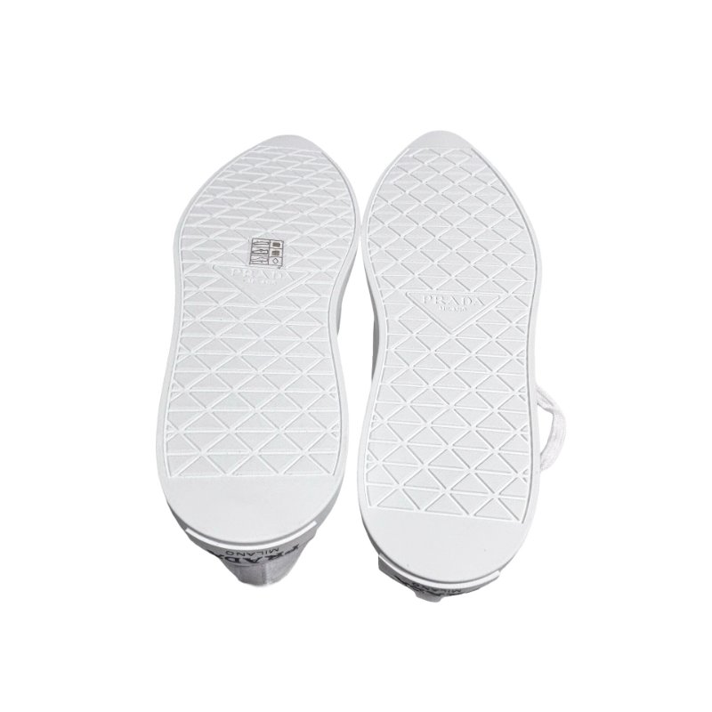 PRADA BLACK & WHITE SNEAKERS-6