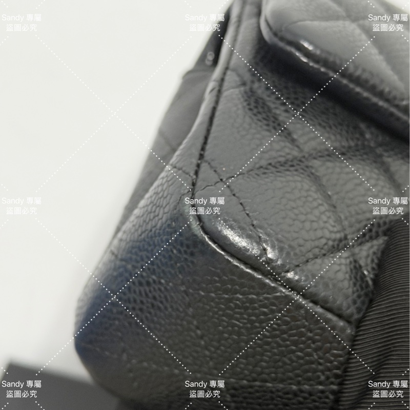 Chanel 小香 mini coco20 Cf20 黑金荔枝 保卡25開全配-13