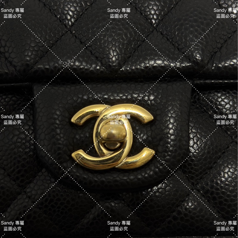 Chanel 小香 mini coco20 Cf20 黑金荔枝 保卡25開全配-34
