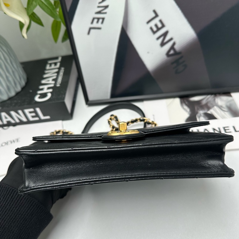 Chanel  cf 限定款橫版珍珠包 29開-4