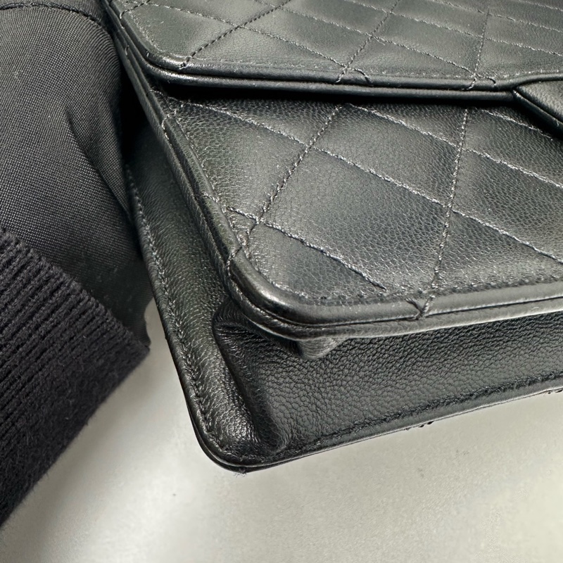 Chanel  cf 限定款橫版珍珠包 29開-7