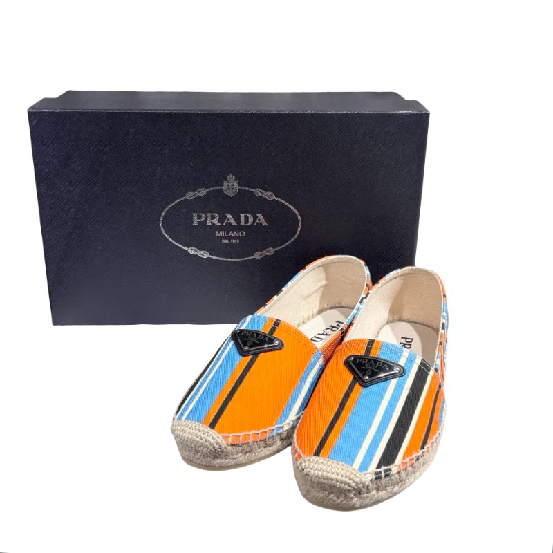 PRADA ORANGE SHOES-0