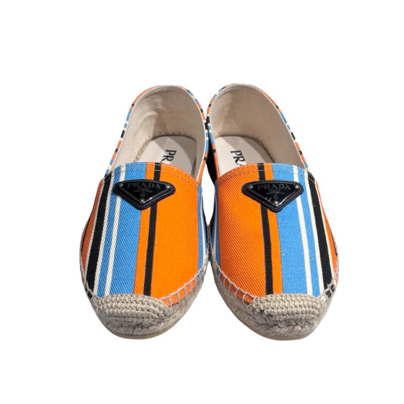 PRADA ORANGE SHOES-2