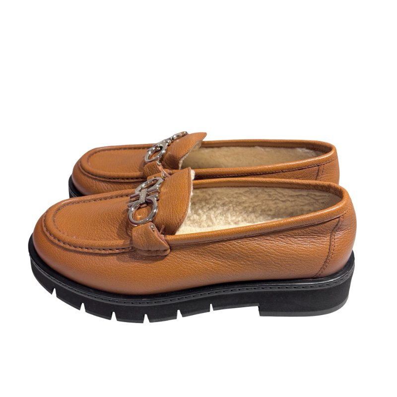 FERRAGAMO BROWN SHOES-5