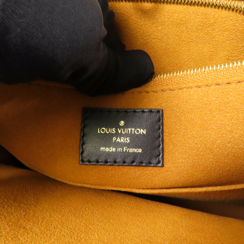 LOUIS VUITTON Monogram Empreinte On The Go MM金扣手挽肩背兩用袋-5