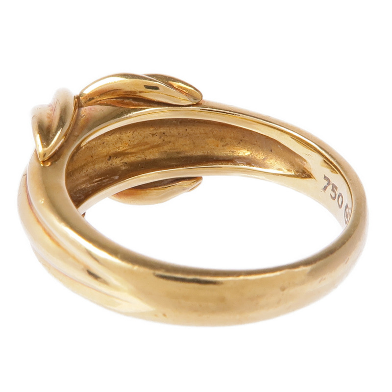 TIFFANY＆CO 18K黃金Ring戒指US#4.75-5