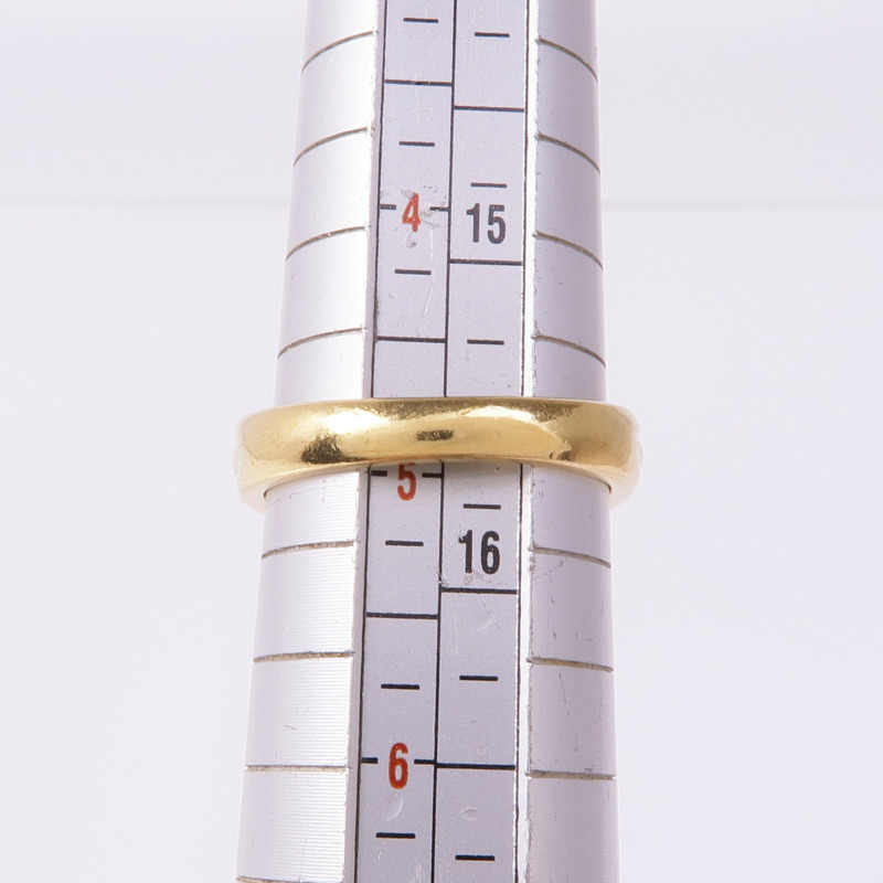 TIFFANY＆CO 18K黃金Ring戒指US#4.75-6