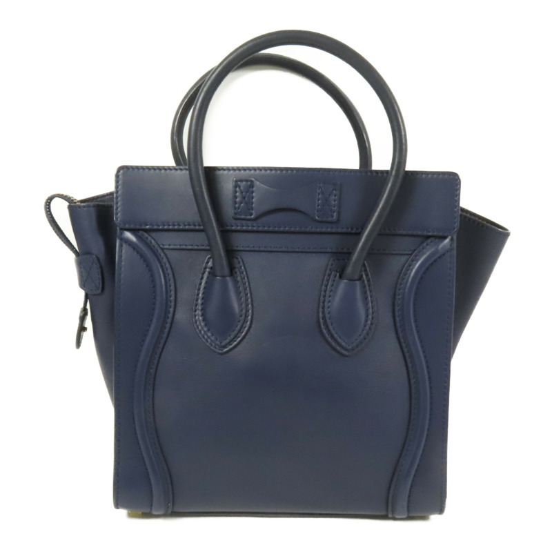 CELINE 牛皮皮革Micro Luggage金扣手挽袋-1