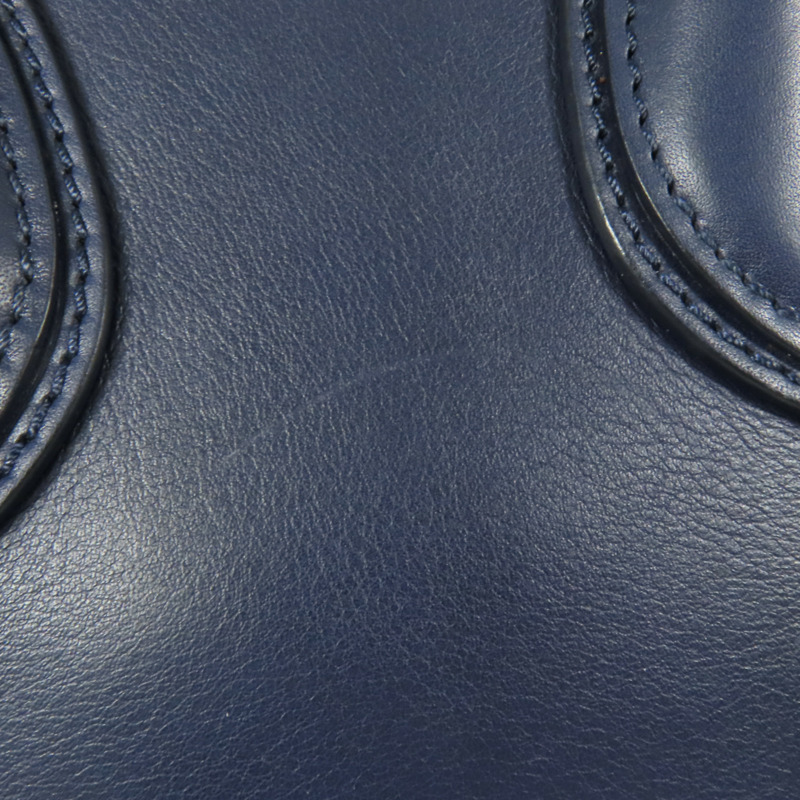 CELINE 牛皮皮革Micro Luggage金扣手挽袋-14