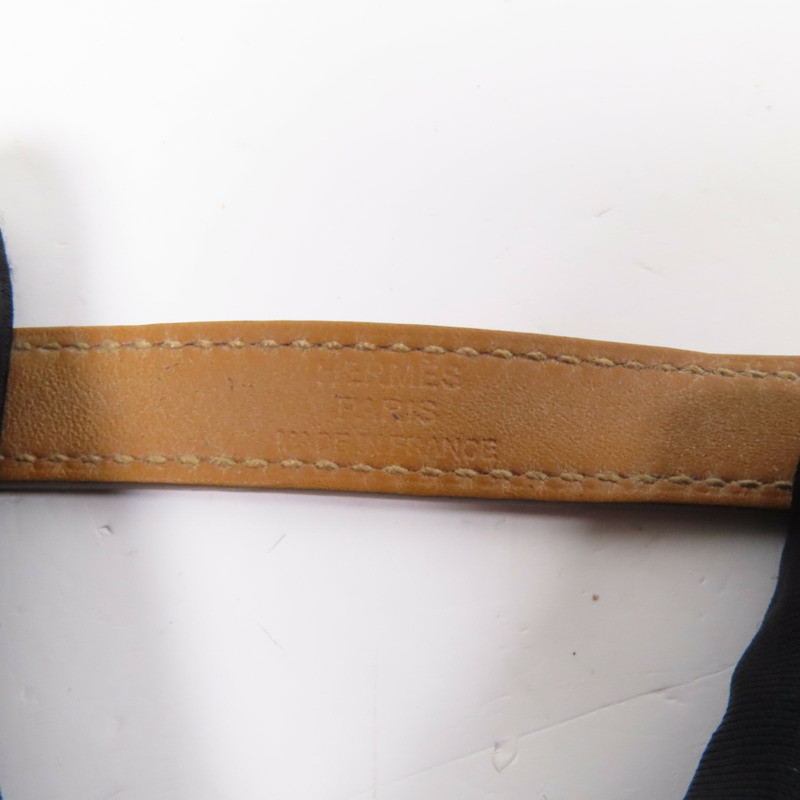 HERMES Epsom皮革Kelly Double Tour銀扣手鏈Pink-9