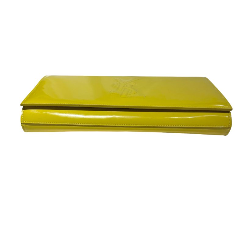 YSL YELLOW CLUTCH-4