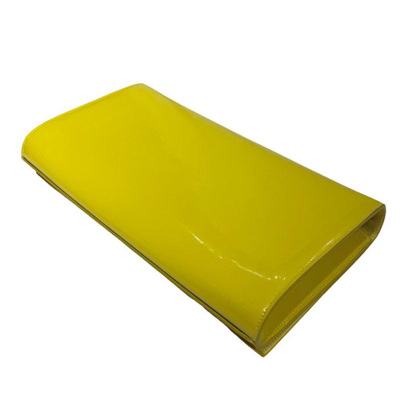 YSL YELLOW CLUTCH-10