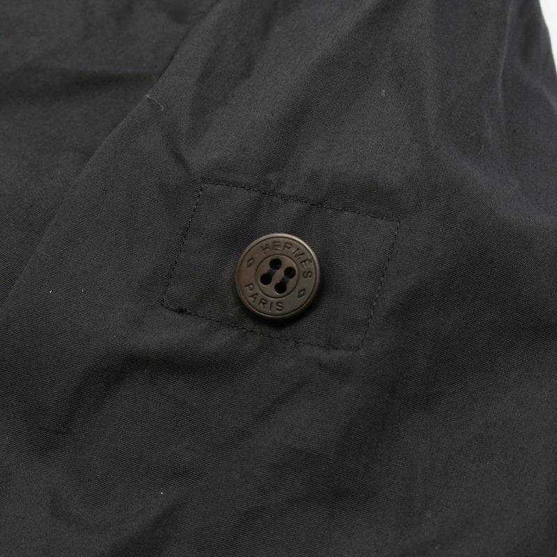 愛馬仕無領連身裙，黑色，棉質，二手，女款，38碼-6