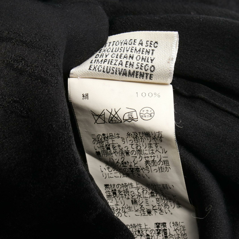 HERMES 女士黑色絲質洋裝 二手 34 碼-3