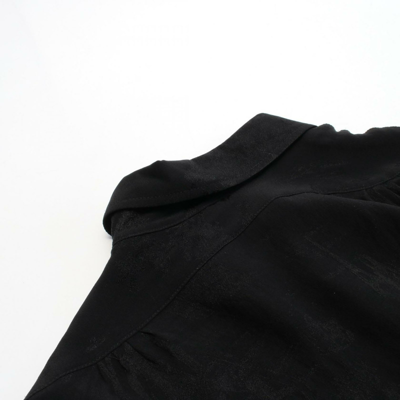 HERMES 女士黑色絲質洋裝 二手 34 碼-6