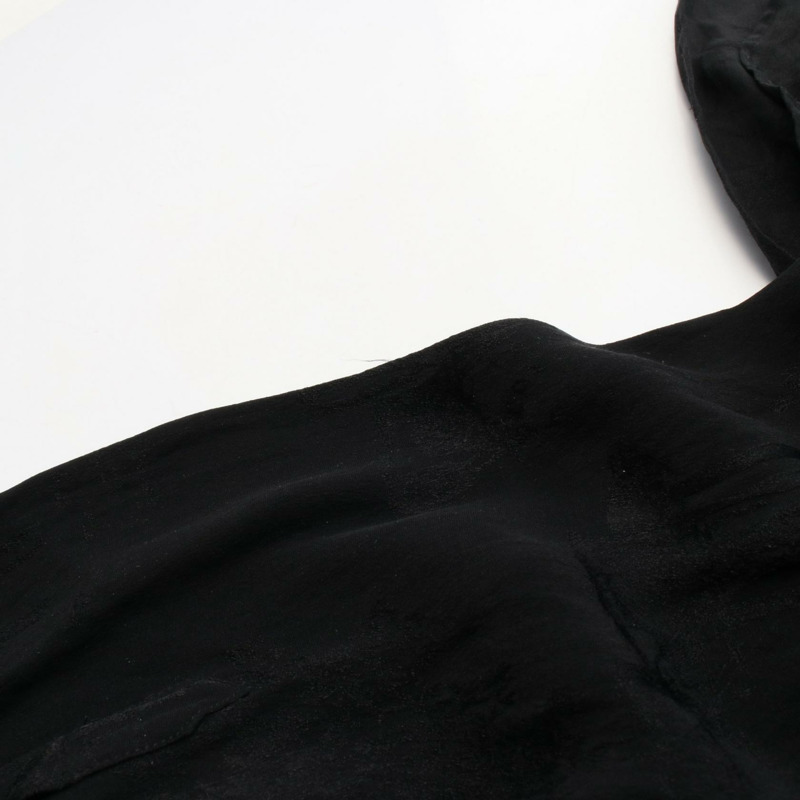 HERMES 女士黑色絲質洋裝 二手 34 碼-8