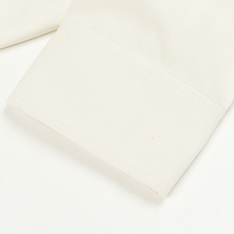 HERMES Skipper 襯衫上衣長袖棉質米色二手女款 #38-6