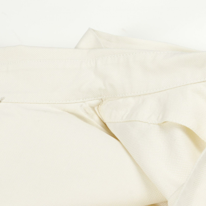 HERMES Skipper 襯衫上衣長袖棉質米色二手女款 #38-7