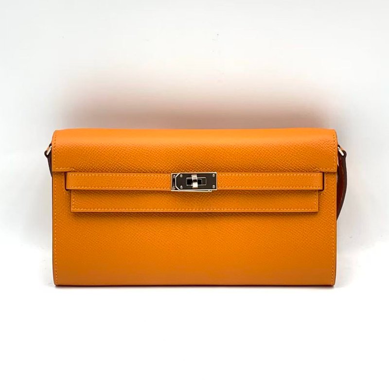 Hermes Kelly to go I9杏黃色 Epsom皮-0