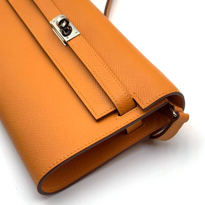 Hermes Kelly to go I9杏黃色 Epsom皮-1