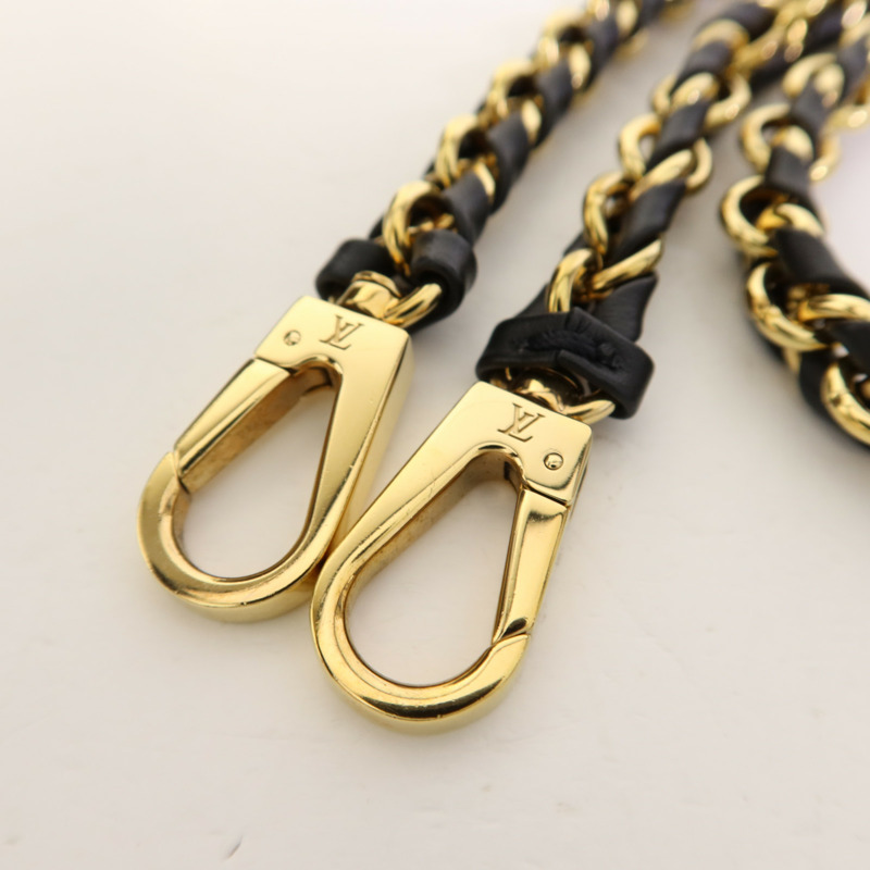 LOUIS VUITTON Monogram Reverse Vanity PM金扣手挽肩背兩用袋棕色-9