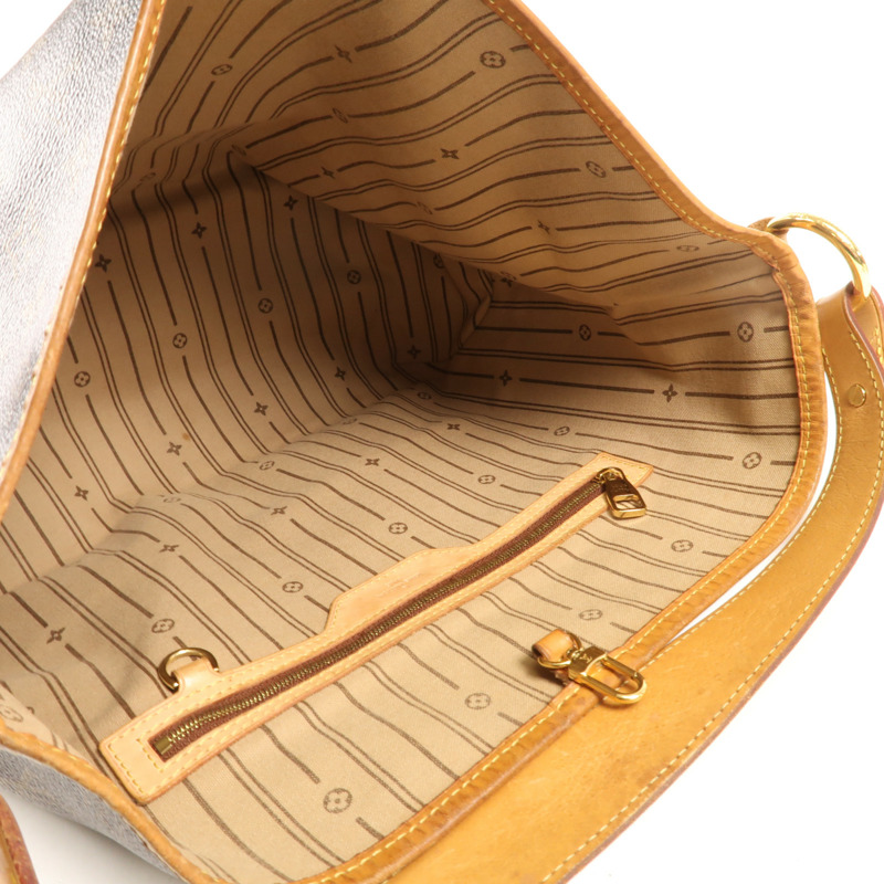 LOUIS VUITTON Monogram Delightfull PM金扣肩背袋-8