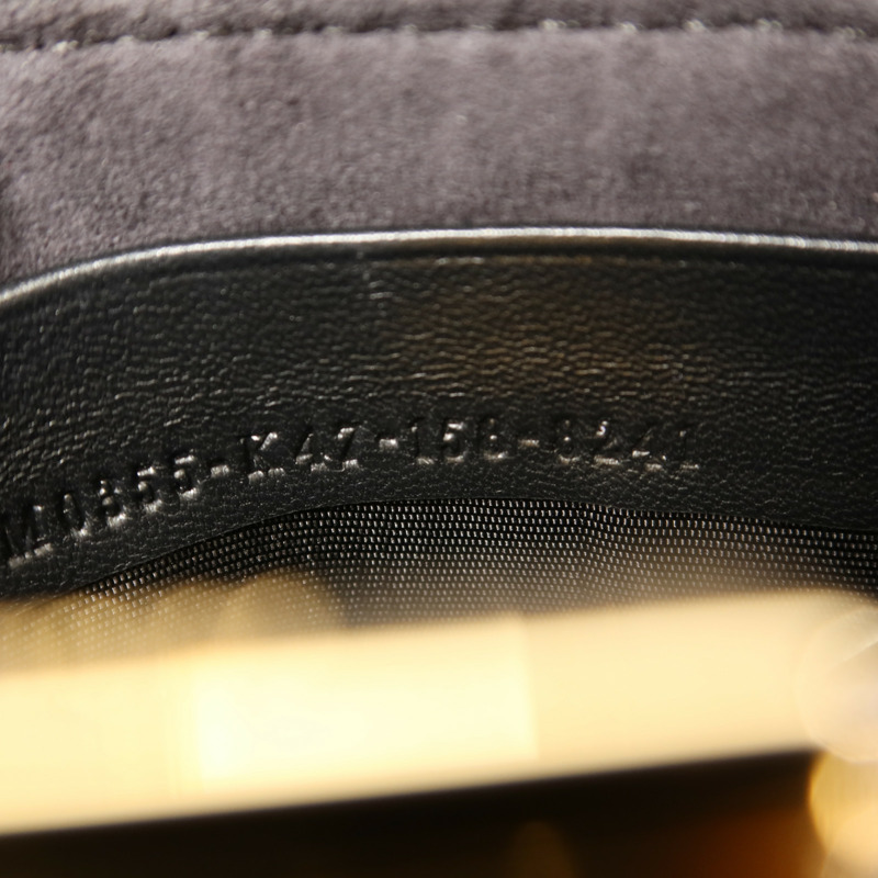 FENDI 牛皮皮革Micro Peekaboo金扣手挽肩背兩用袋-8