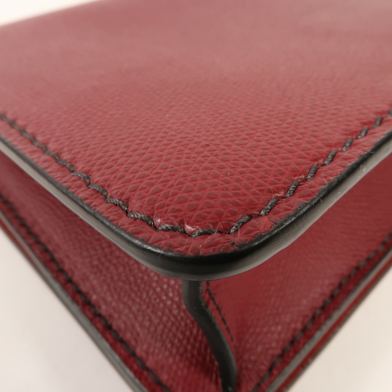 Dior 牛皮皮革J'aDior金扣鏈帶肩背袋-7