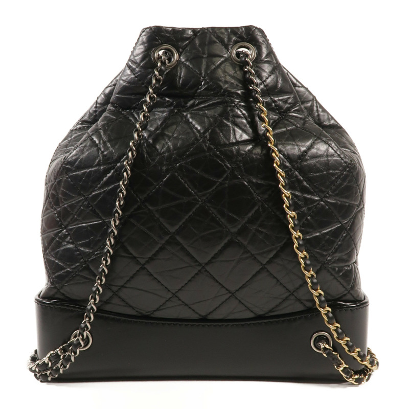 CHANEL 羊皮皮革Gabrielle Backpack背包-1
