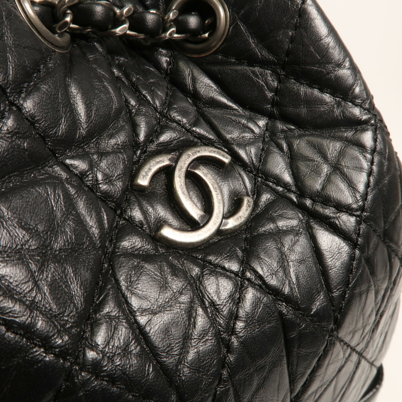 CHANEL 羊皮皮革Gabrielle Backpack背包-9