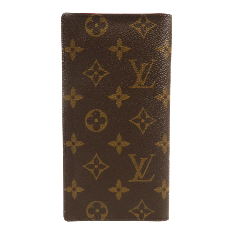 LOUIS VUITTON Monogram Porto Valeurs Cartes長錢包-1