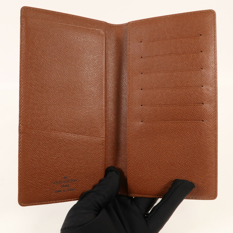 LOUIS VUITTON Monogram Porto Valeurs Cartes長錢包-5