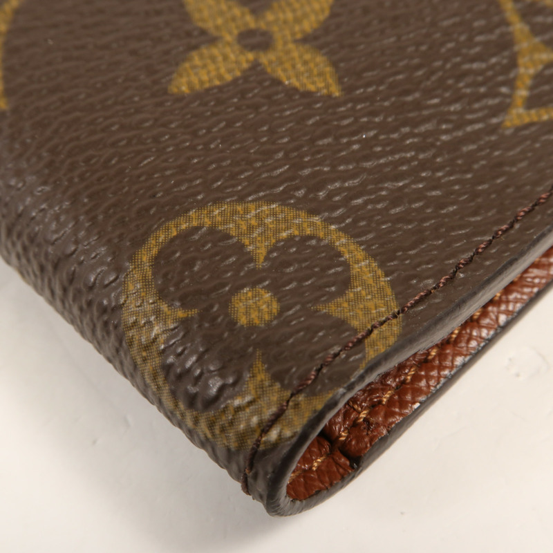 LOUIS VUITTON Monogram Porto Valeurs Cartes長錢包-8